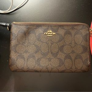 Coach Wallet (double-zip pouch)
